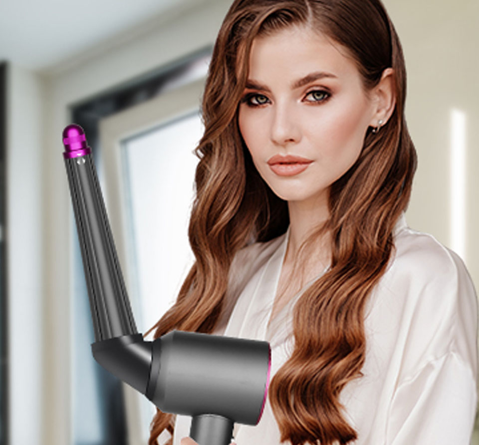 برس شانه دار با دندانه های پهن (Wide-tooth Comb) پک کامل سشوار دایسون - Dysononline.ir