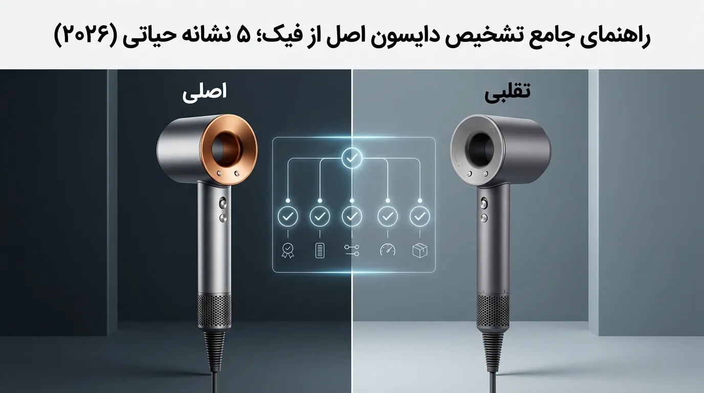 تشخیص دایسون اصل از فیک
